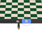 Fit Check | Green Checkerboard Laptop Case