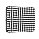 Salem's Hex | Black & White Checkered Laptop Case