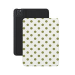 Spotted in SoHo | Green Polka Dot iPad Case
