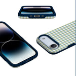 Pastel Picnic | Blue & Green Gingham Case