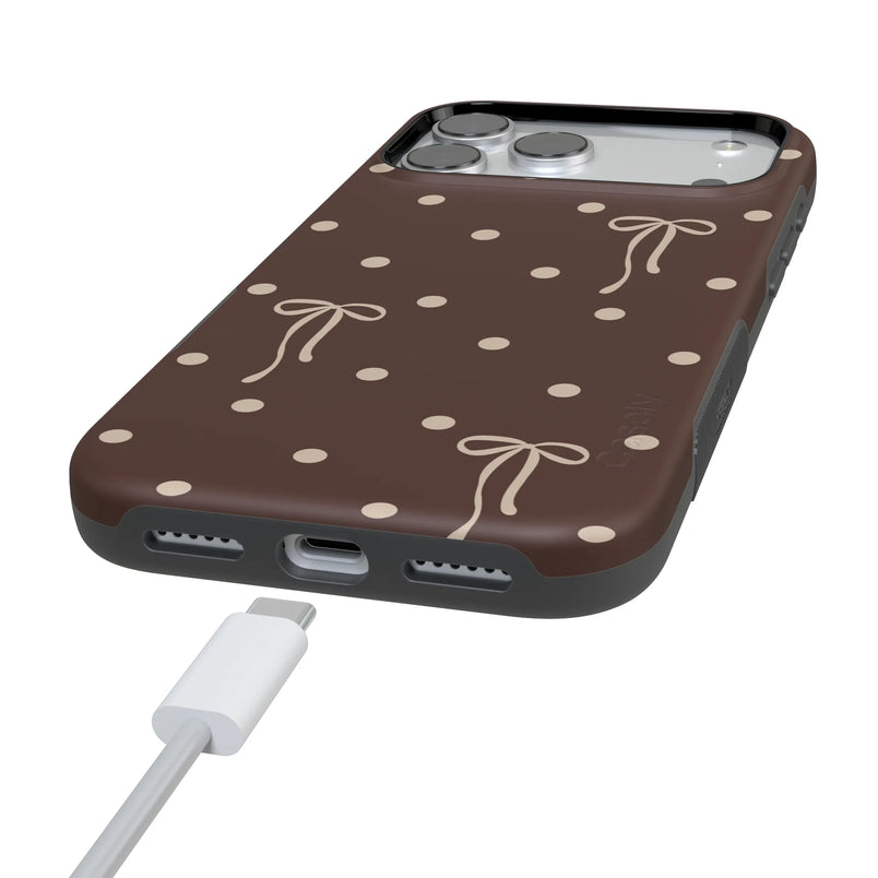 teddy-bows-brown-polka-dot-case B-333QQ-MS