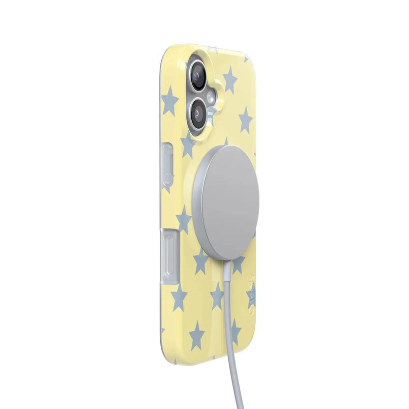 Shine Bright | Butter Yellow Stars Case