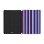 Perfect Stripes | Purple & Blue Stripes iPad Case