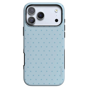 Blue Monochrome Polka Dot Case
