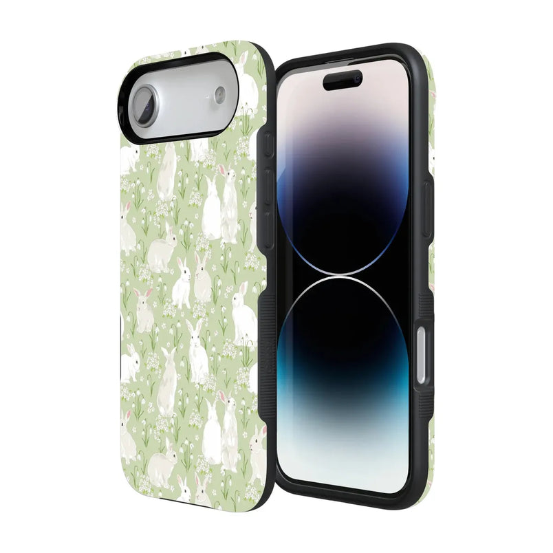 Hop to it | Green Bunny Case