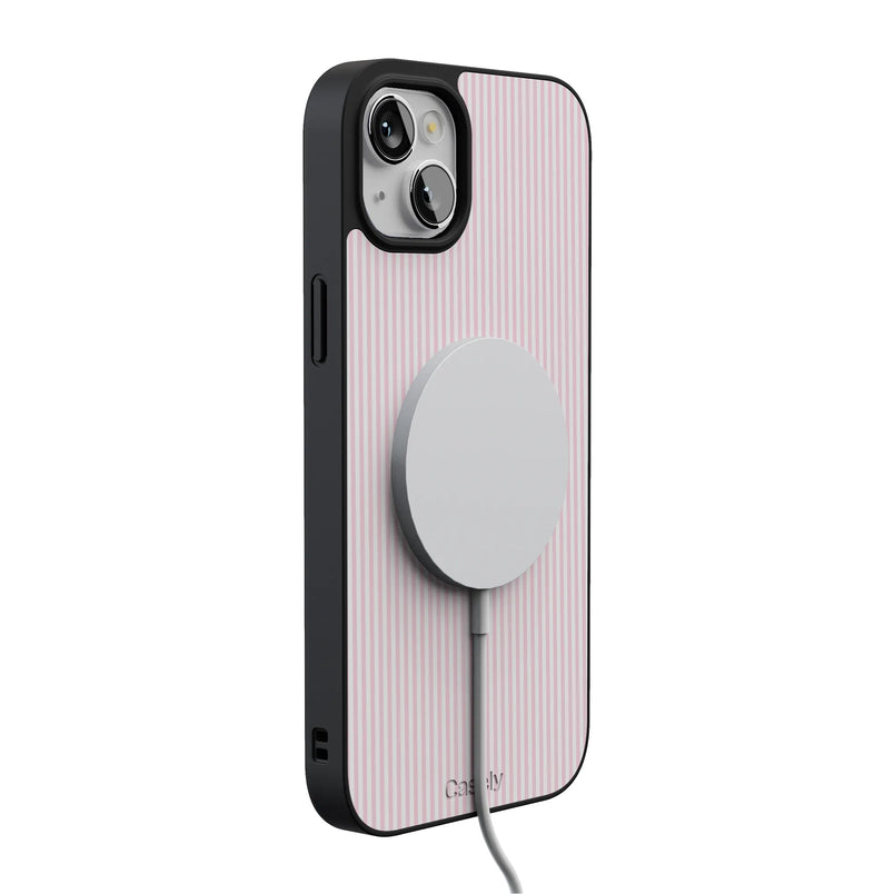 Stripes and the City | Light Pink Pinstripe Case