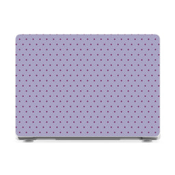 On the Dot | Purple & Plum Polka Dot Laptop Shell - 16