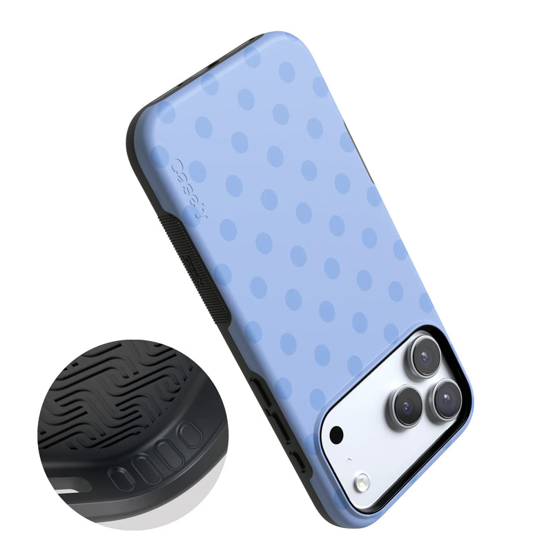 Spotted in SoHo | Periwinkle Polka Dot Case