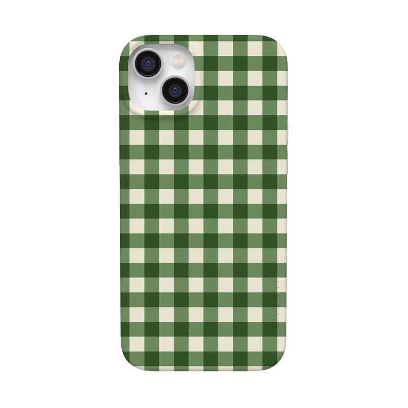 Checked Twice | Green Plaid Case
