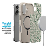 Sage Garden | Green Floral Case