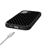 On the Dot | Black Polka Dot Case