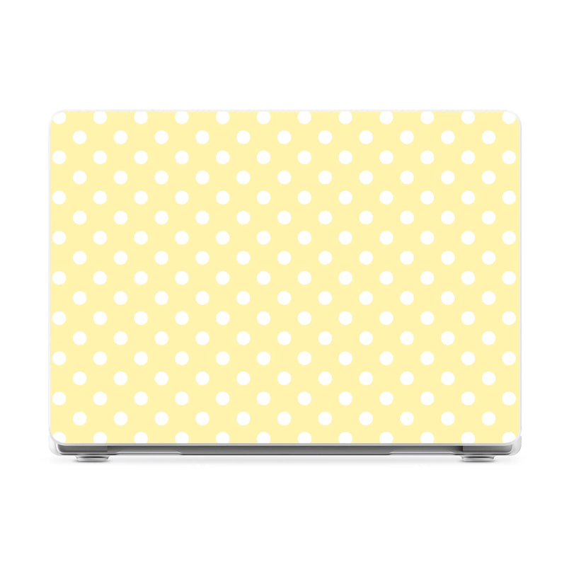 Spotted in SoHo | Yellow Polka Dot Laptop Shell - 14" MacBook Pro