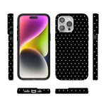 On the Dot | Black Polka Dot Case