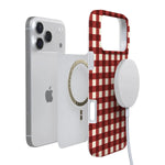 Checked Twice | Red Plaid Case