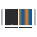 Go New York | Blue & Orange Stripes iPad Case