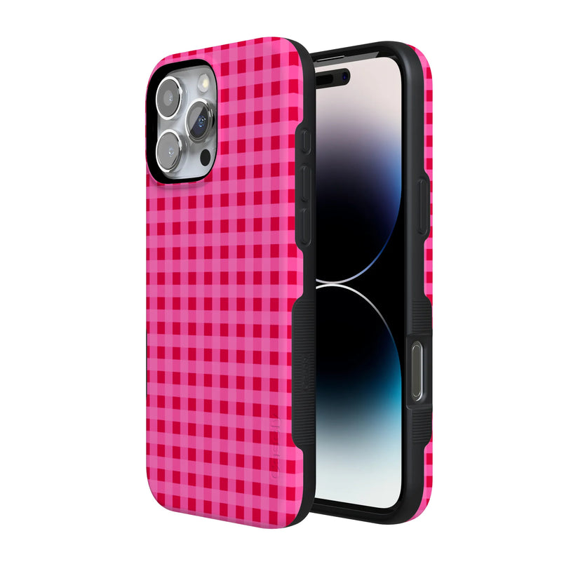 Sweet Jam | Hot Pink Gingham Case