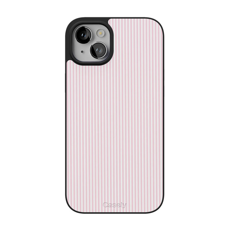 Stripes and the City | Light Pink Pinstripe Case - iPhone 13