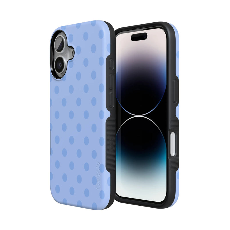 Spotted in SoHo | Periwinkle Polka Dot Case