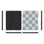 Fit Check | Light Blue Checkerboard iPad Case