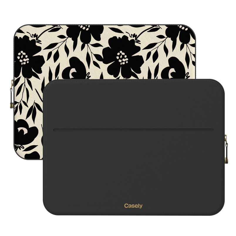 Dark Fantasy | Contrast Floral Laptop Case