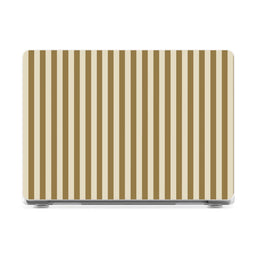 Canvas & Co | Warm Neutral Stripes Laptop Shell