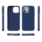 On the Dot | Navy Polka Dot Case