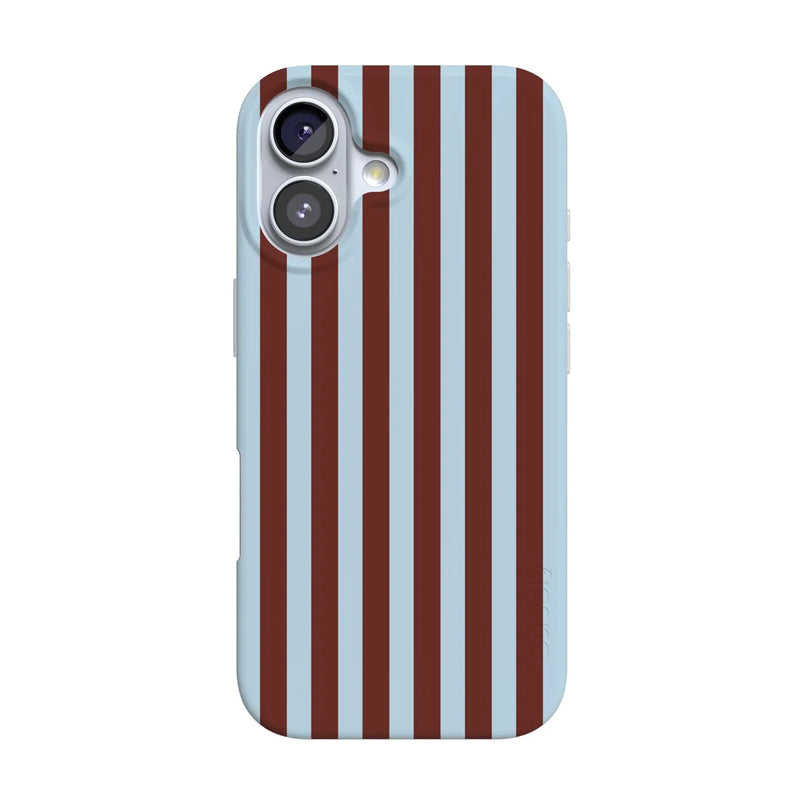 Sunday in Brooklyn | Blue Stripes Case