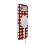 Checked Twice | Red Plaid Case