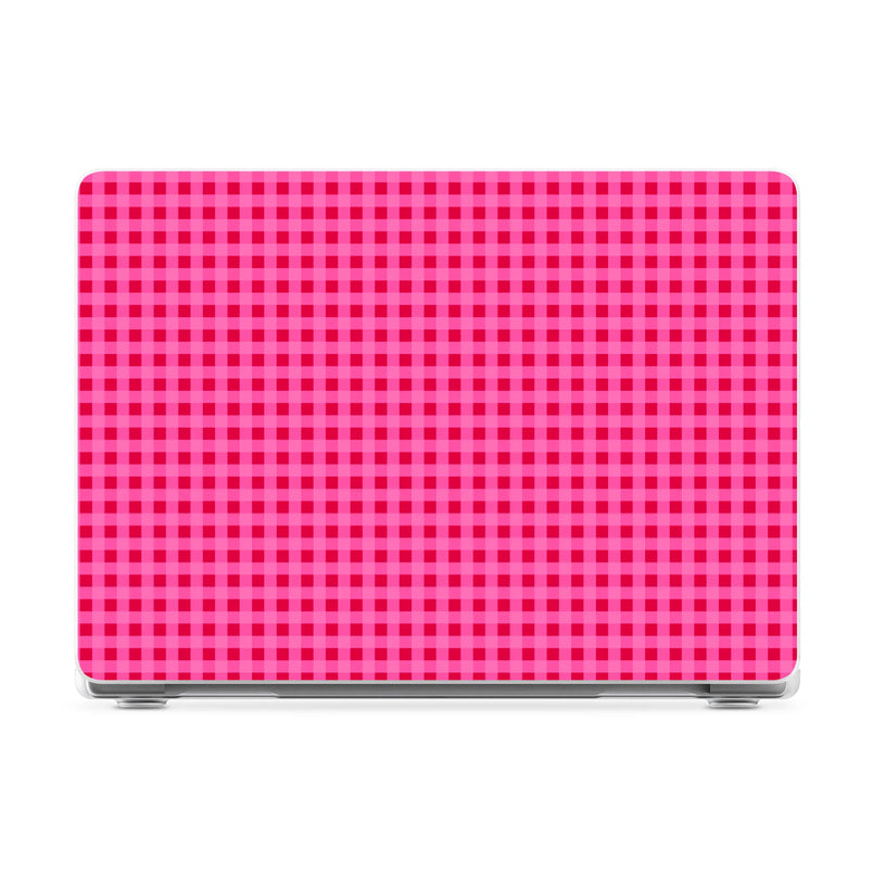 Sweet Jam | Hot Pink Gingham Laptop Shell - 13" MacBook Neo