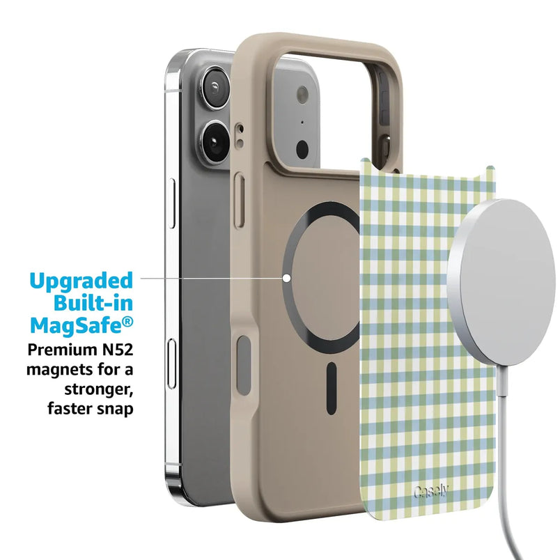 Pastel Picnic | Blue & Green Gingham Case