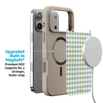 Pastel Picnic | Blue & Green Gingham Case