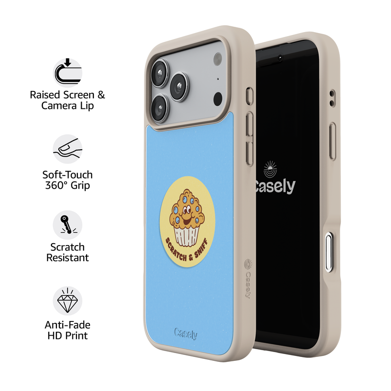 Blueberry Muffin | Scratch & Sniff Case