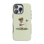 Bear on the Green | Clubhouse Case - iPhone 16 Pro