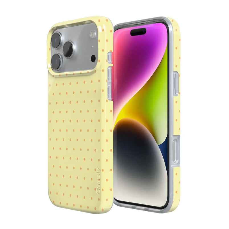 On the Dot | Yellow Polka Dot Case