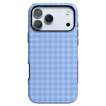 Sweet Jam | Blue Gingham Case - iPhone 17 Pro