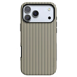 Stripes and the City | Black Pinstripes Case - iPhone 17 Pro