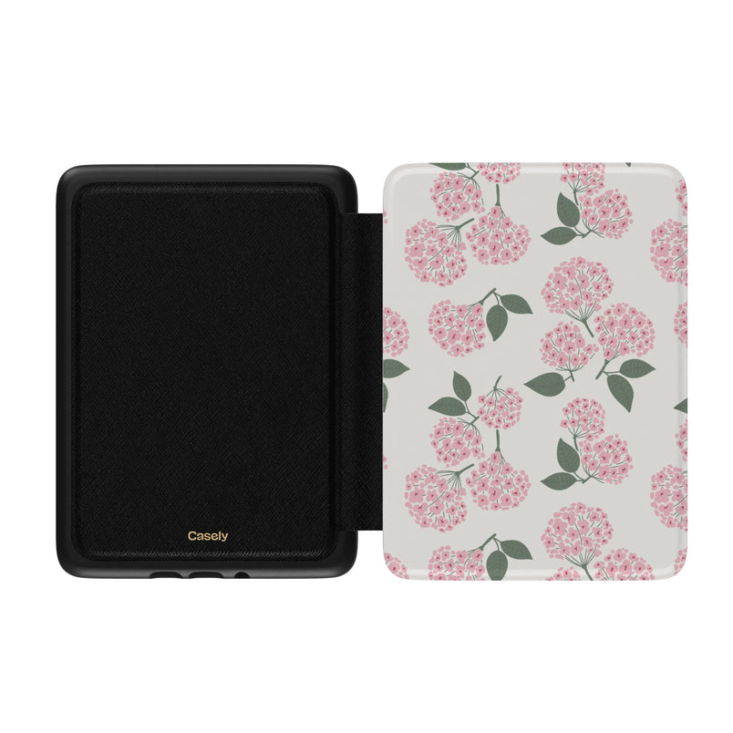 Nantucket Cottage | Pink Hydrangea Kindle Case