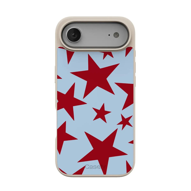 Stars Align | Blue & Red Stars Case - iPhone 17 Air