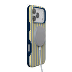 Coastline Stripes | Blue & Yellow Case
