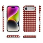 Checked Twice | Red Plaid Case