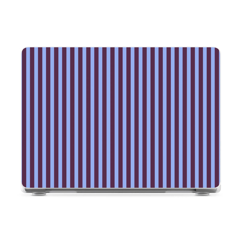 Perfect Stripes | Purple & Blue Stripes Laptop Shell - 13" MacBook Neo