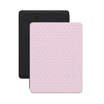 On the Dot | Pink & White Polka Dot iPad Case - iPad 10.2" (7/8/9th Gen)