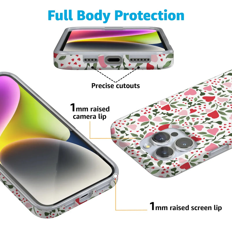 Vines of Love | Floral Heart Case