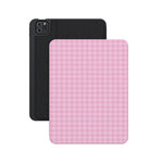 Sweet Jam | Light Pink Gingham iPad Case - iPad Pro 11" (M4, 2024)