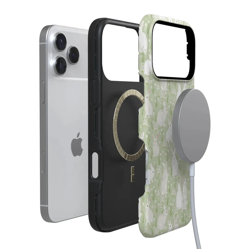 Hop to it | Green Bunny Case