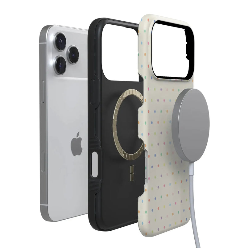 On the Dot | Rainbow Polka Dot Case