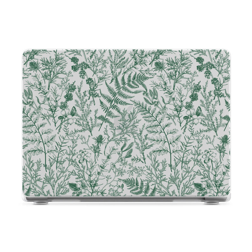 Sage Garden | Green Floral Laptop Shell - 13.6" MacBook Air