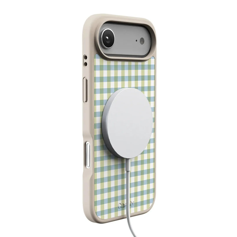 Pastel Picnic | Blue & Green Gingham Case