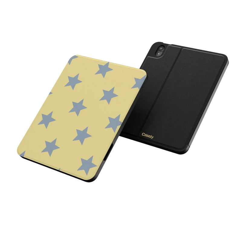 Shine Bright | Butter Yellow Stars iPad Case