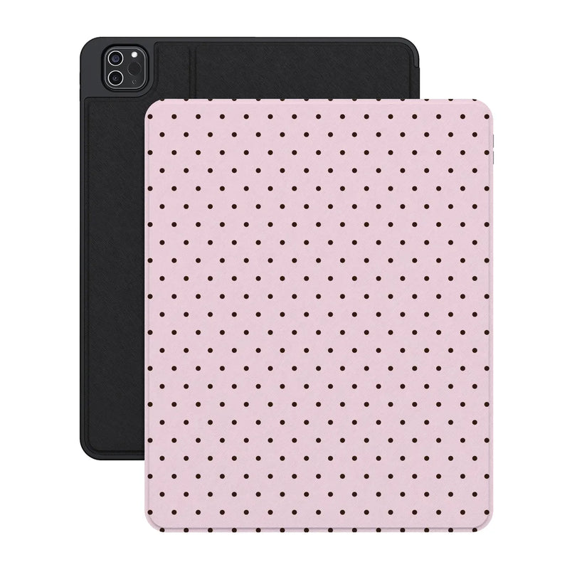 On the Dot | Pink Polka Dot iPad Case